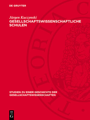 cover image of Gesellschaftswissenschaftliche Schulen